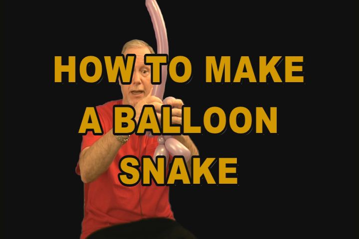 How To Make A Balloon Snake